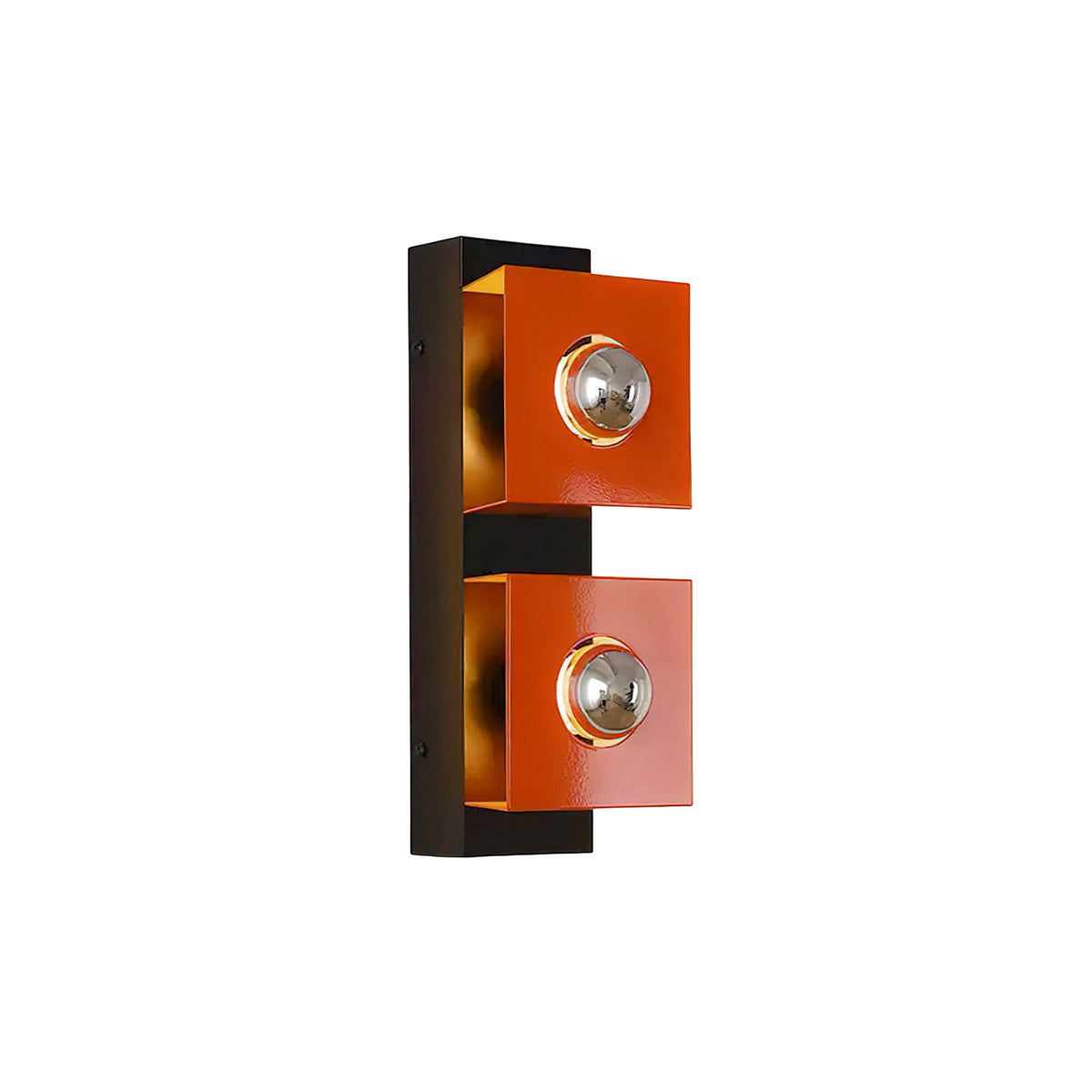 Square Iron Frame Wall Light