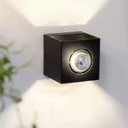 Square Iron Frame Wall Light