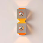 Square Iron Frame Wall Light
