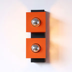 Square Iron Frame Wall Light