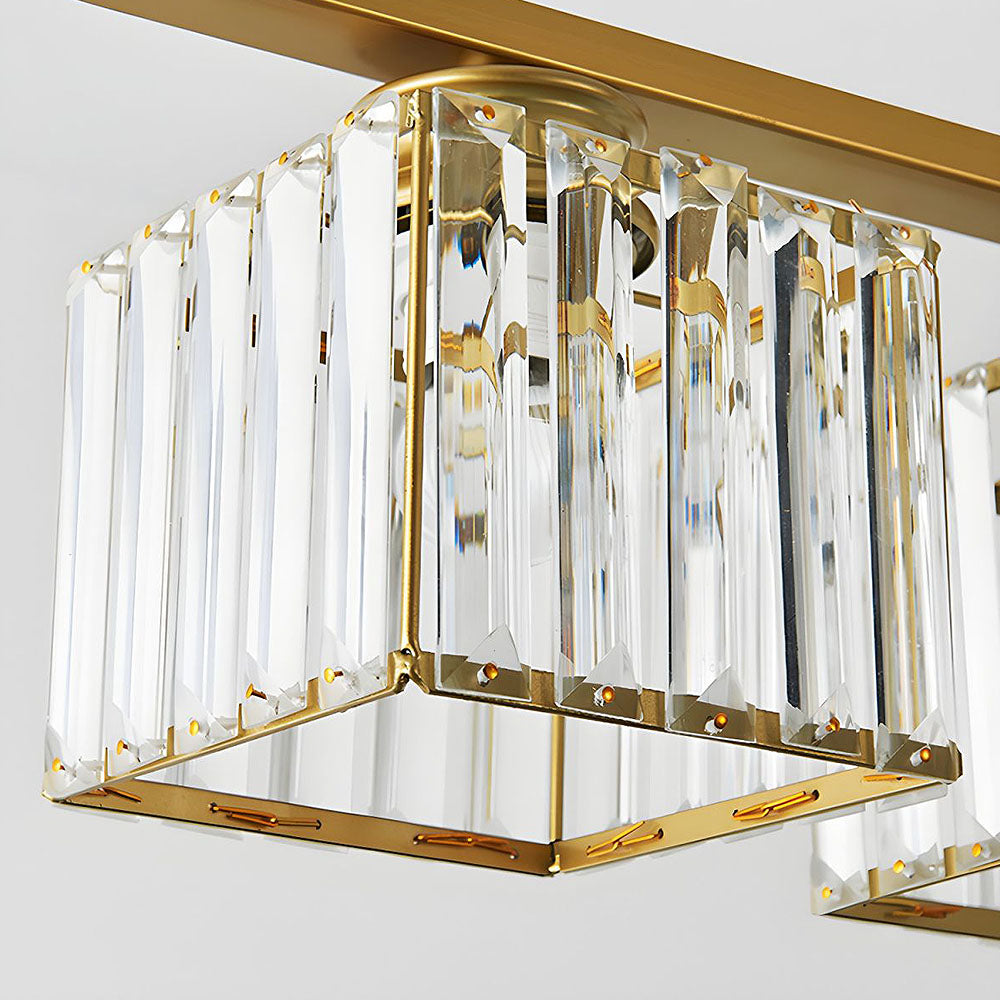 LineaArte: Designer Chandelier Glass & Iron Modern – Decorative & Functional for Living Room & Dining Room