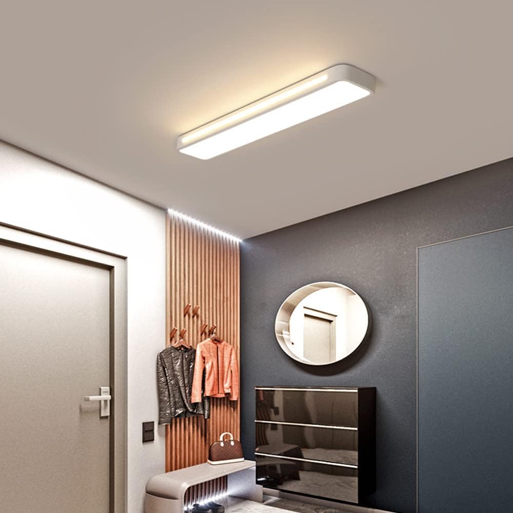 LineaLux: Linear LED Ceiling Light – Modern Surface-Mounted Lamp for Hallway & Kitchen