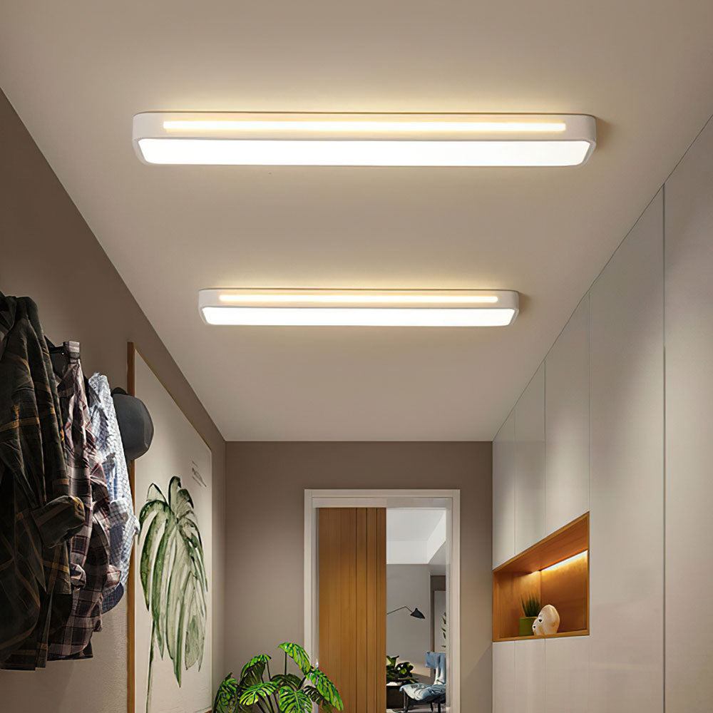 LineaLux: Linear LED Ceiling Light – Modern Surface-Mounted Lamp for Hallway & Kitchen