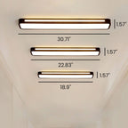 LineaLux: Linear LED Ceiling Light – Modern Surface-Mounted Lamp for Hallway & Kitchen
