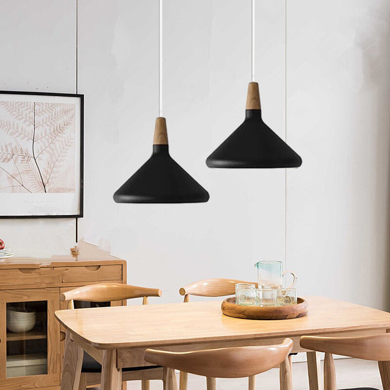 LineaMacaron: Creative Pendant Light Wood Modern – Decorative & Energy Efficient for Dining Room & Kitchen