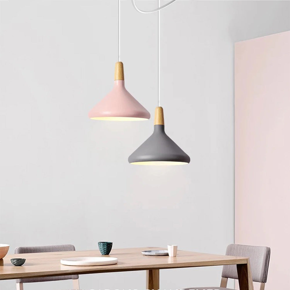 LineaMacaron: Creative Pendant Light Wood Modern – Decorative & Energy Efficient for Dining Room & Kitchen