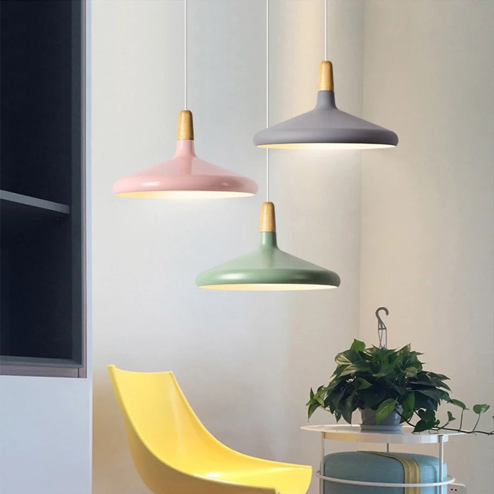 LineaMacaron: Creative Pendant Light Wood Modern – Decorative & Energy Efficient for Dining Room & Kitchen