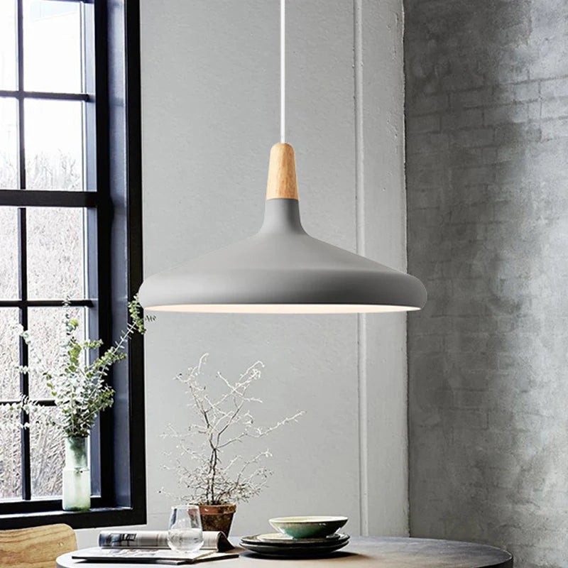 LineaMacaron: Creative Pendant Light Wood Modern – Decorative & Energy Efficient for Dining Room & Kitchen