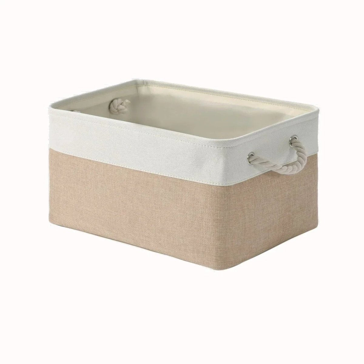 Linen Storage Basket Eco Friendly Linen Lightweight Household Organizer