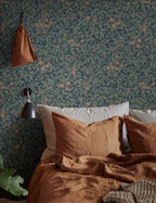 Liora Floral Wallpaper | Clematis & Honeysuckle Design