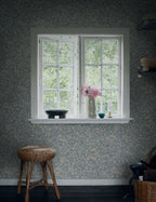 Liora Floral Wallpaper | Clematis & Honeysuckle Design