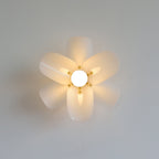 Acrylic Petal Wall & Ceiling Sconce