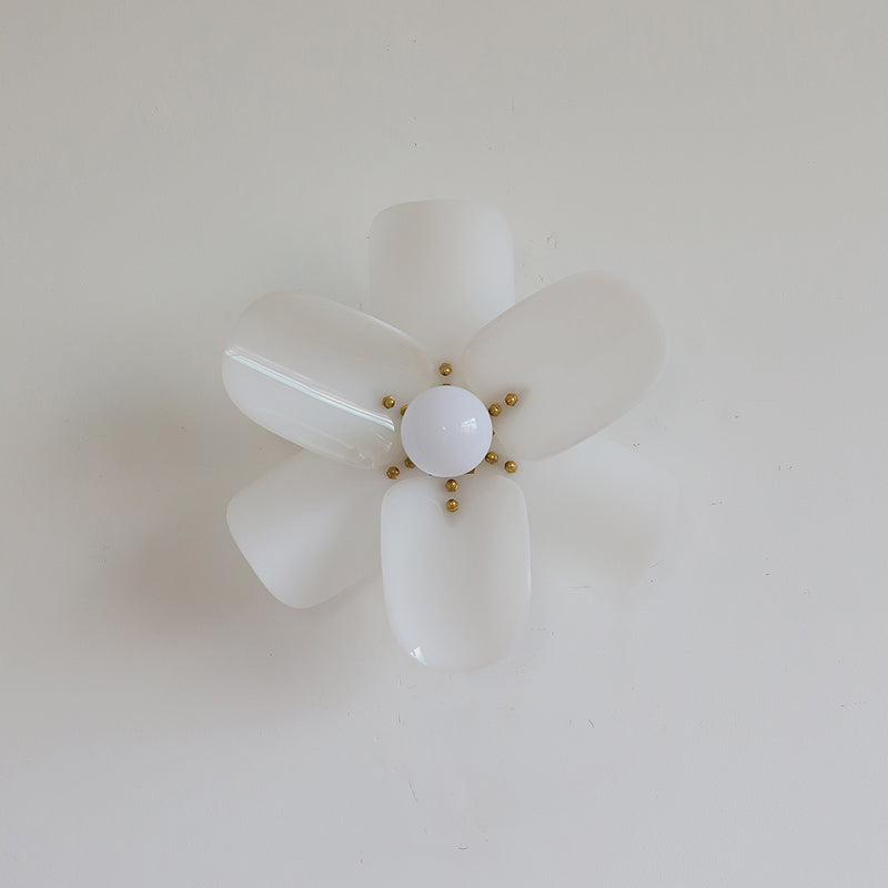 Acrylic Petal Wall & Ceiling Sconce