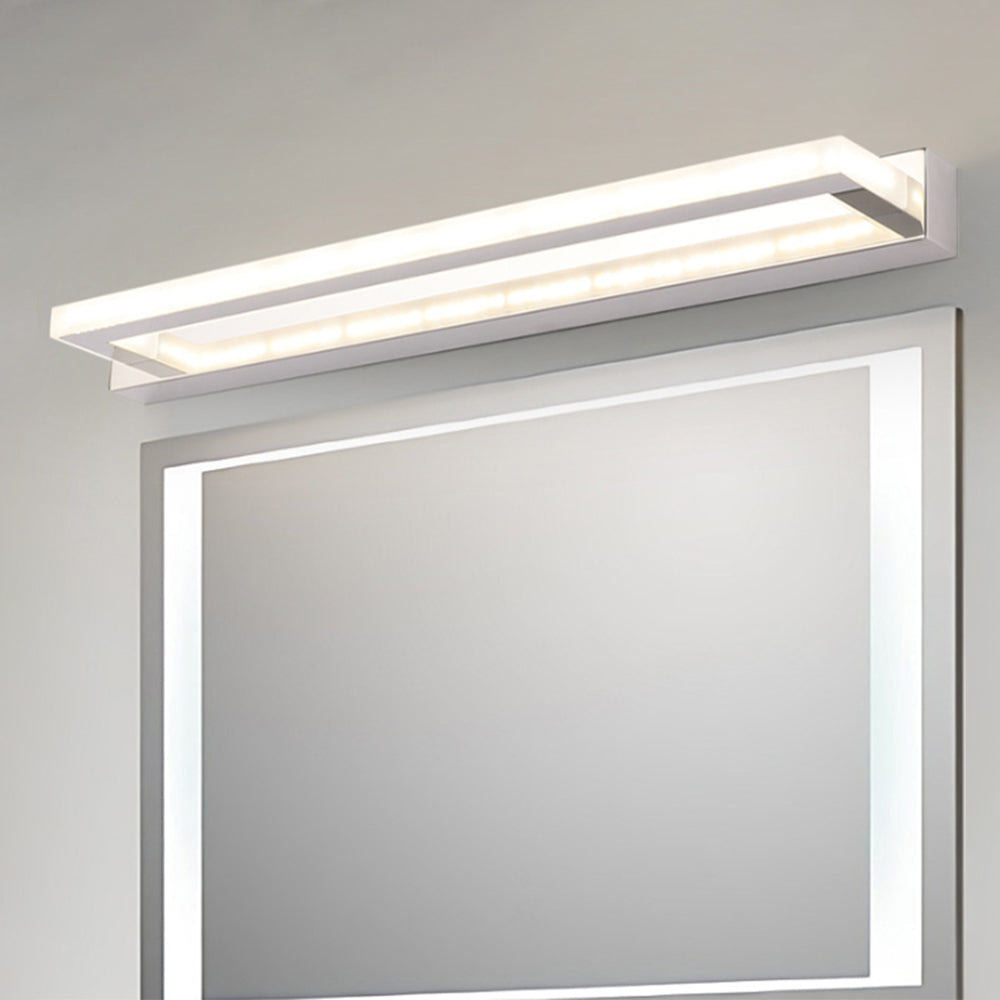 Liora Rectangular Mirror Front LED Wall Light – Modern Light for Bedrooms & Bathrooms