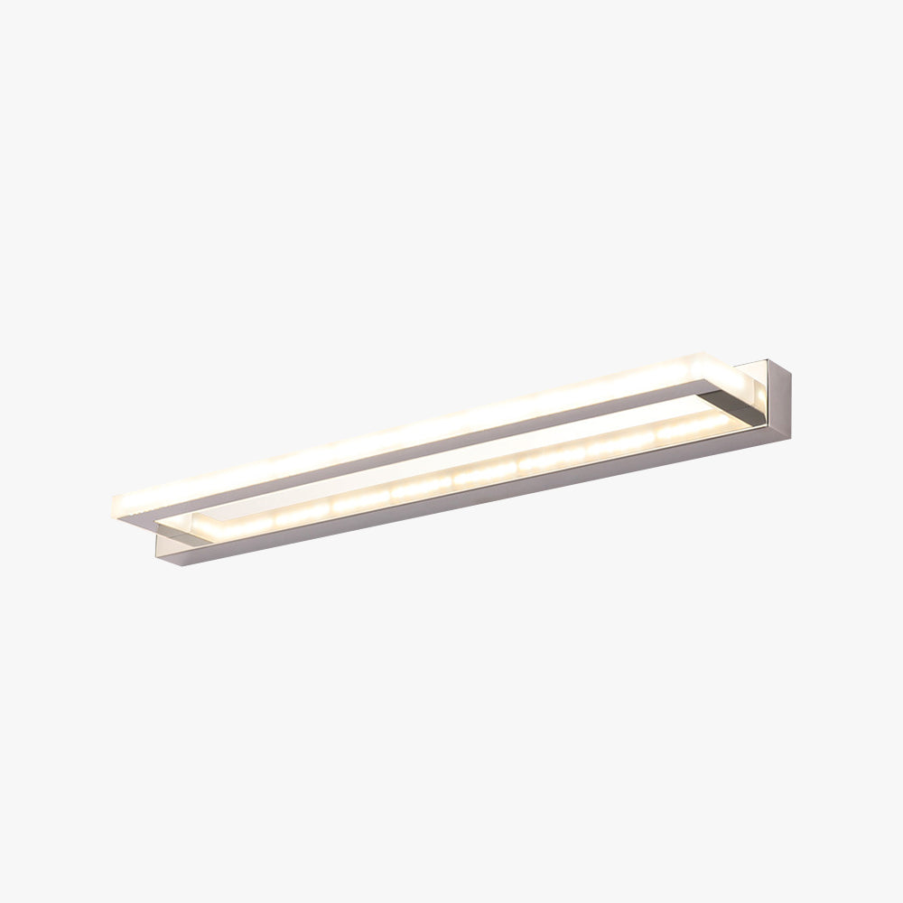 Liora Rectangular Mirror Front LED Wall Light – Modern Light for Bedrooms & Bathrooms