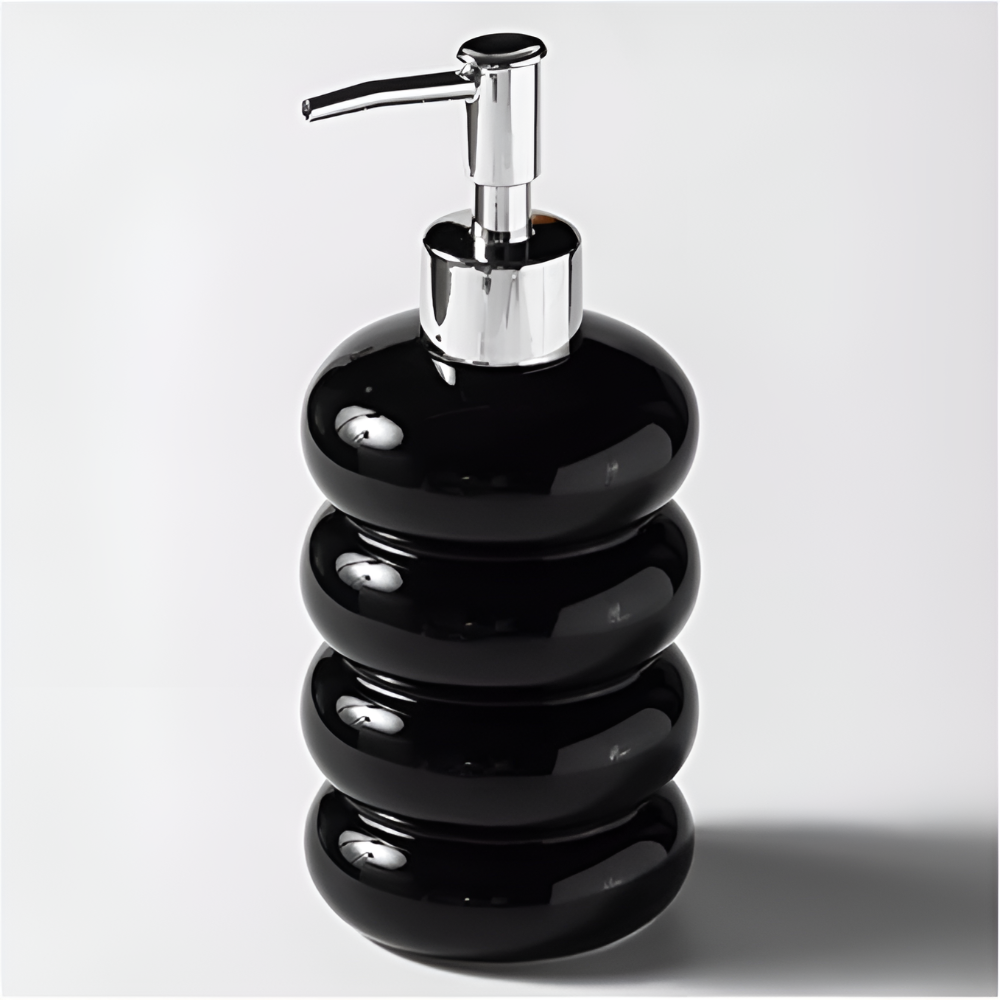 Liquid Soap Dispenser Refillable Spherical Design Press Pump