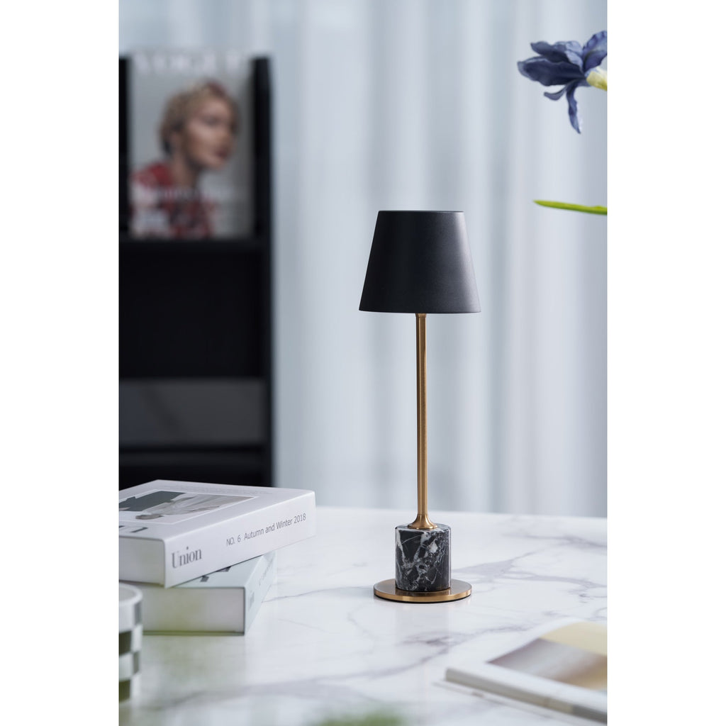 Mini Marble Cordless Table Lamp (Rechargeable)