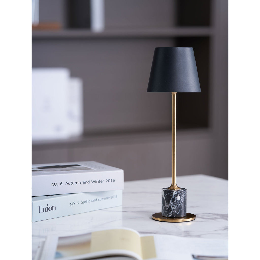 Mini Marble Cordless Table Lamp (Rechargeable)