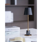 Mini Marble Cordless Table Lamp (Rechargeable)