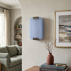 Hand-Poured Textured Resin Wall Sconce