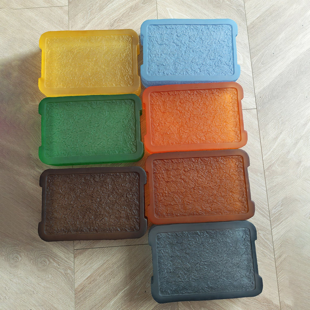 Hand-Poured Textured Resin Wall Sconce