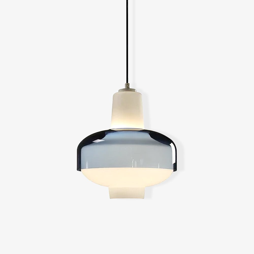 Elyssor – Glass Hanging Lamp with Layered Natural Shape Design