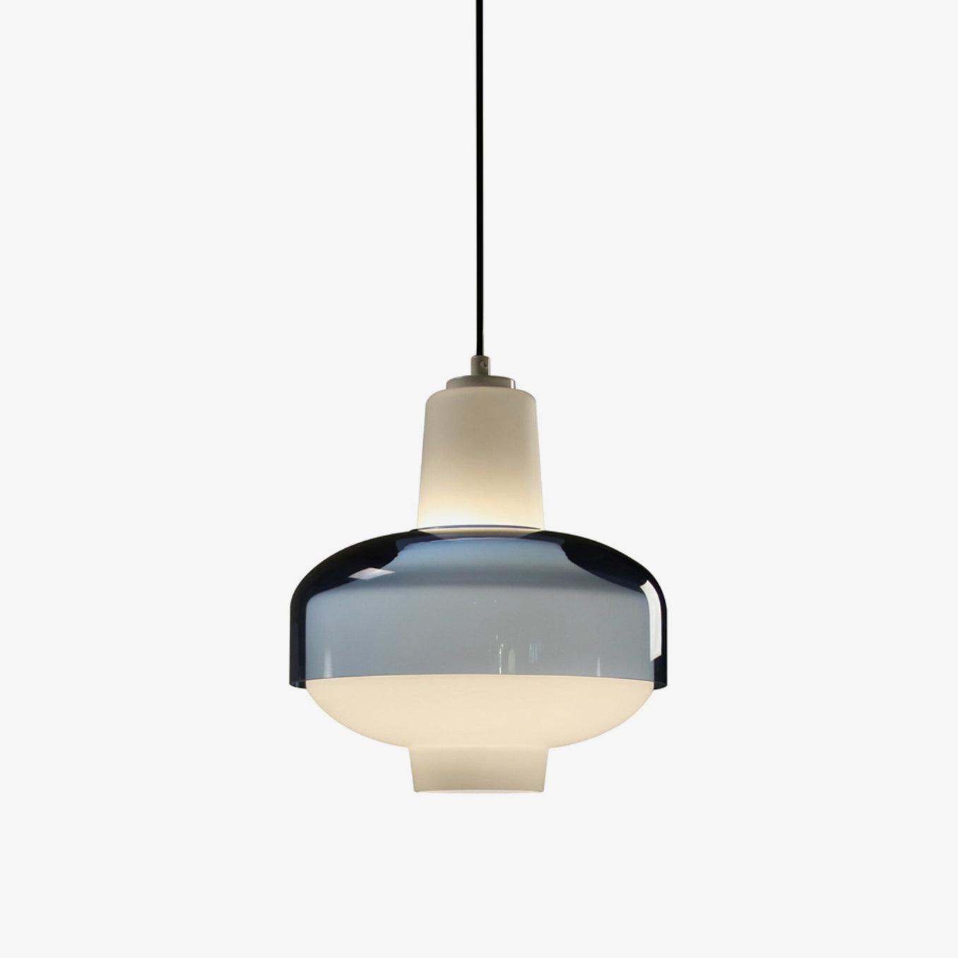Elyssor – Glass Hanging Lamp with Layered Natural Shape Design