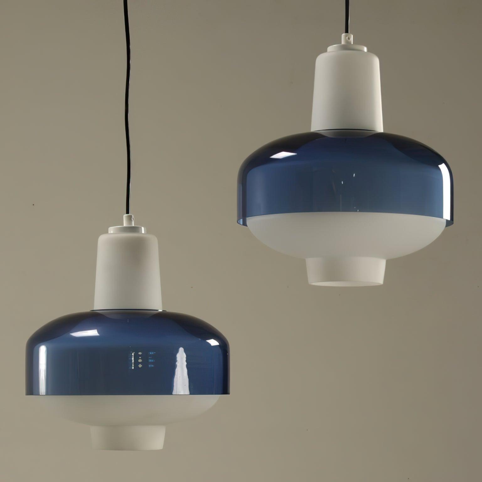Elyssor – Glass Hanging Lamp with Layered Natural Shape Design