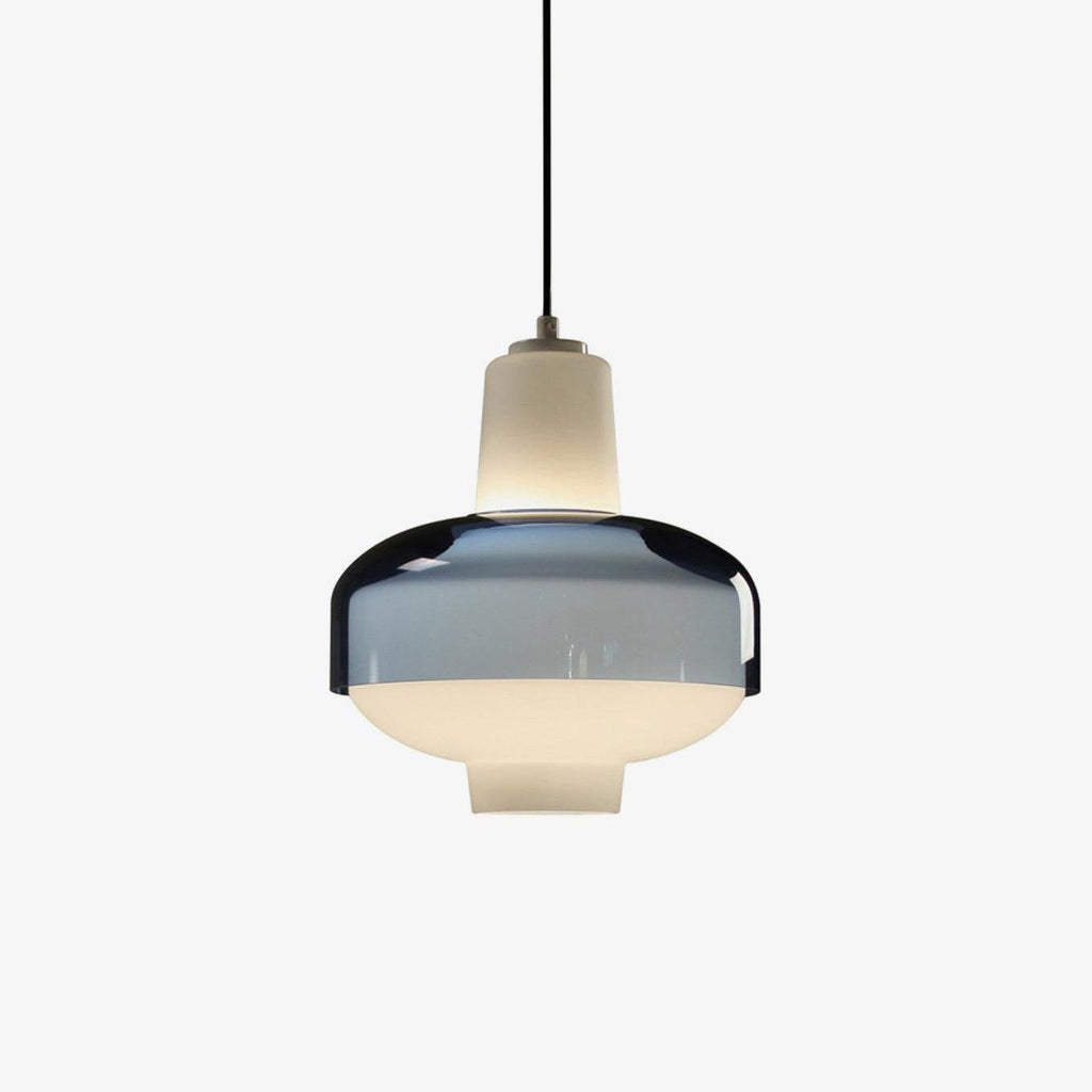 Elyssor – Glass Hanging Lamp with Layered Natural Shape Design