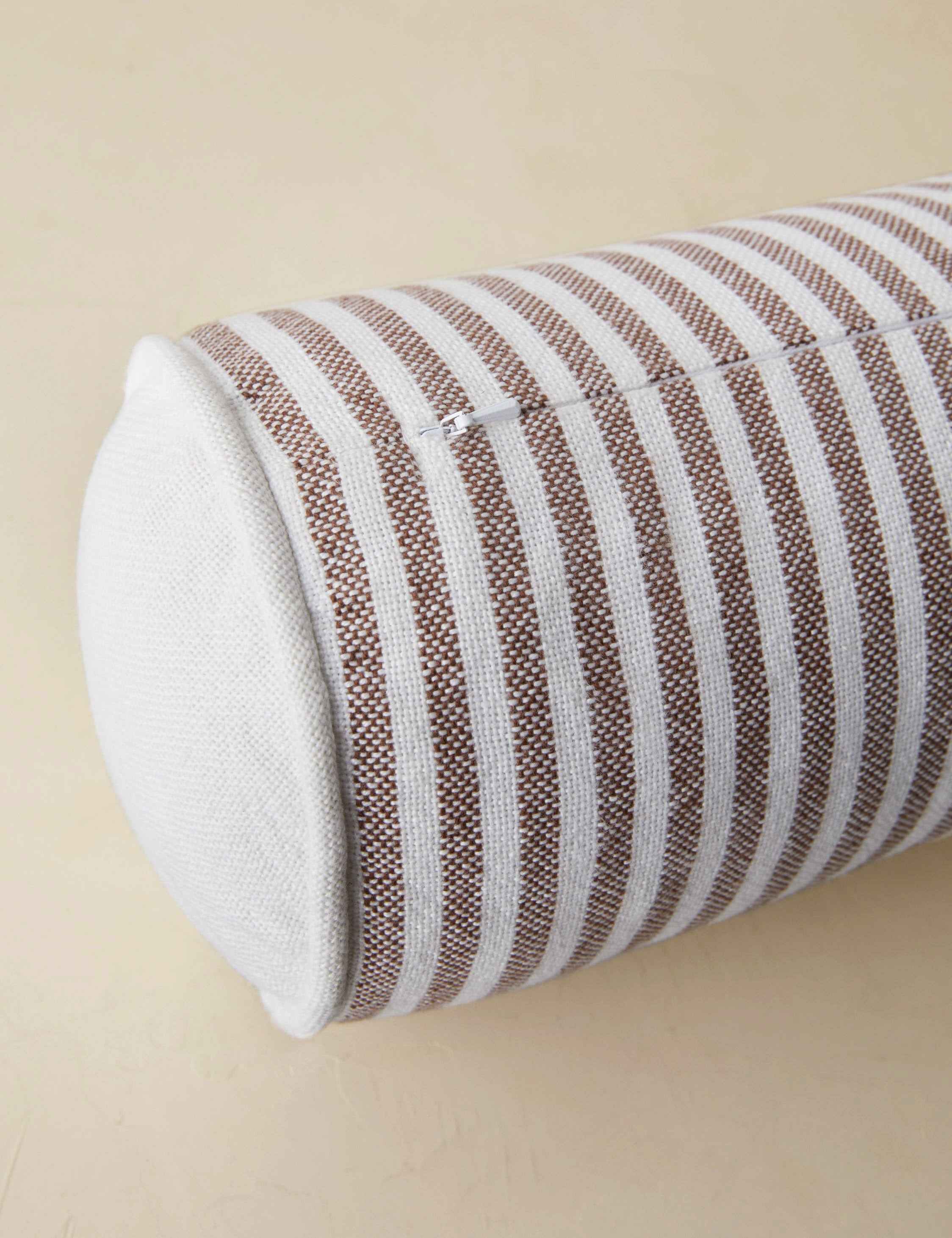 Litto Striped Bolster Pillow | Indoor/Outdoor Accent