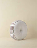 Luna Striped Disc Pillow | Chic Outdoor Accent