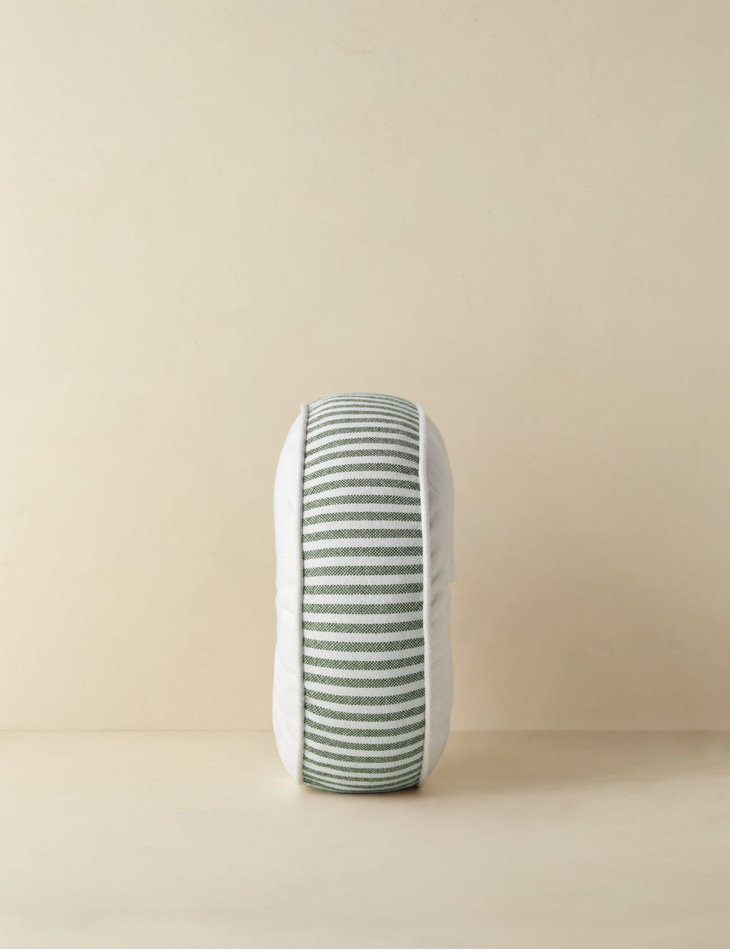 Luna Striped Disc Pillow | Chic Outdoor Accent