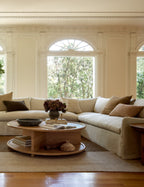 Palia Corner Sectional Sofa | Slipcover-Style, Slope-Arm Design