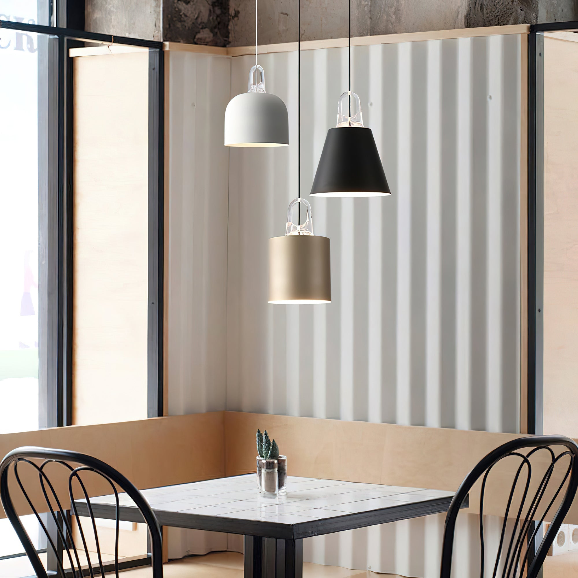 Geometric Cluster Pendant Light