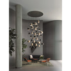 Geometric Cluster Pendant Light