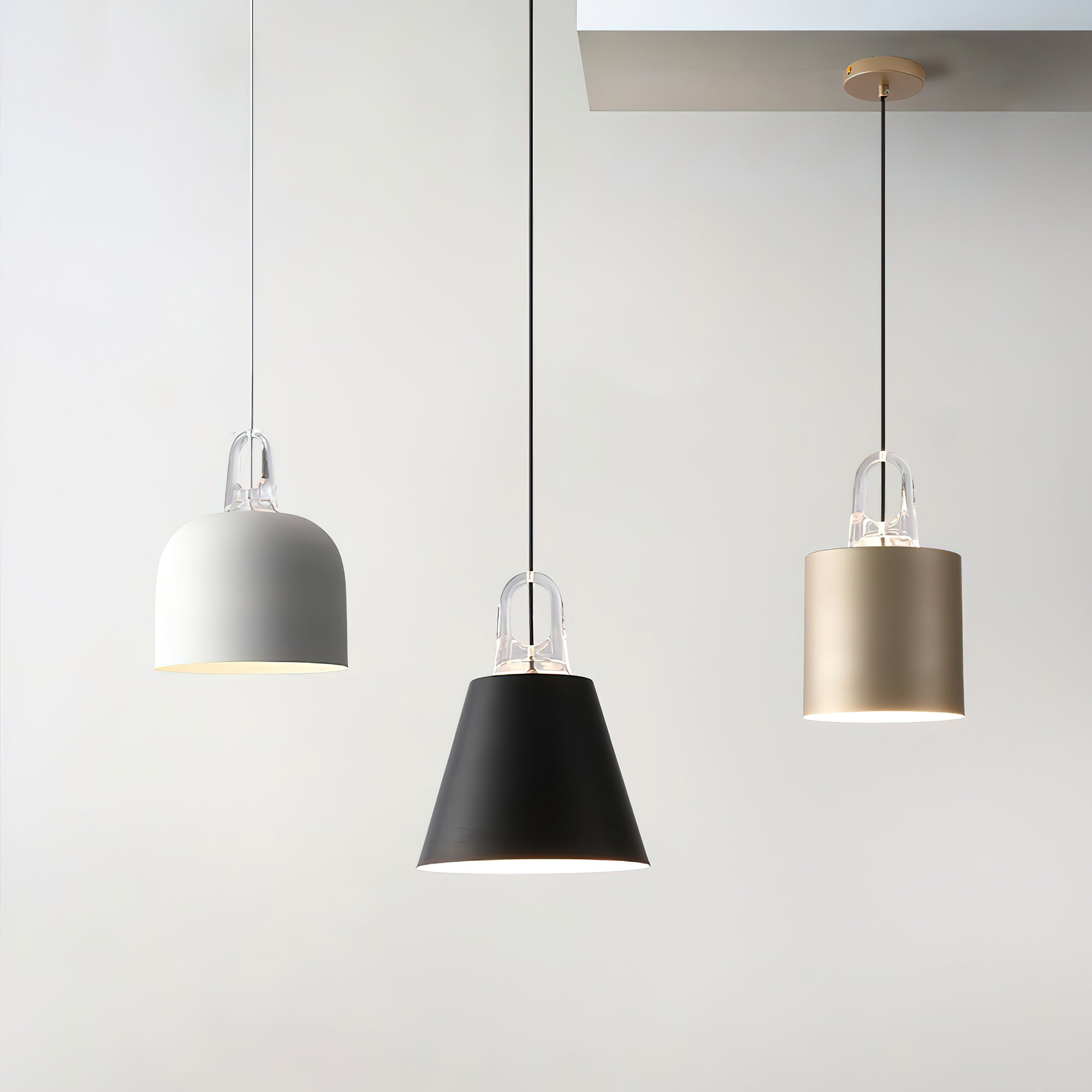 Geometric Cluster Pendant Light
