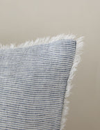 Luna Linen Sham | Heathered Texture, Shell Button Closures