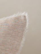 Luna Linen Sham | Heathered Texture, Shell Button Closures