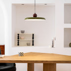 Modern Disc LED Plug-in Pendant Light 1-Light