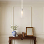 Mouth-Blown Long Tube Glass Pendant Light