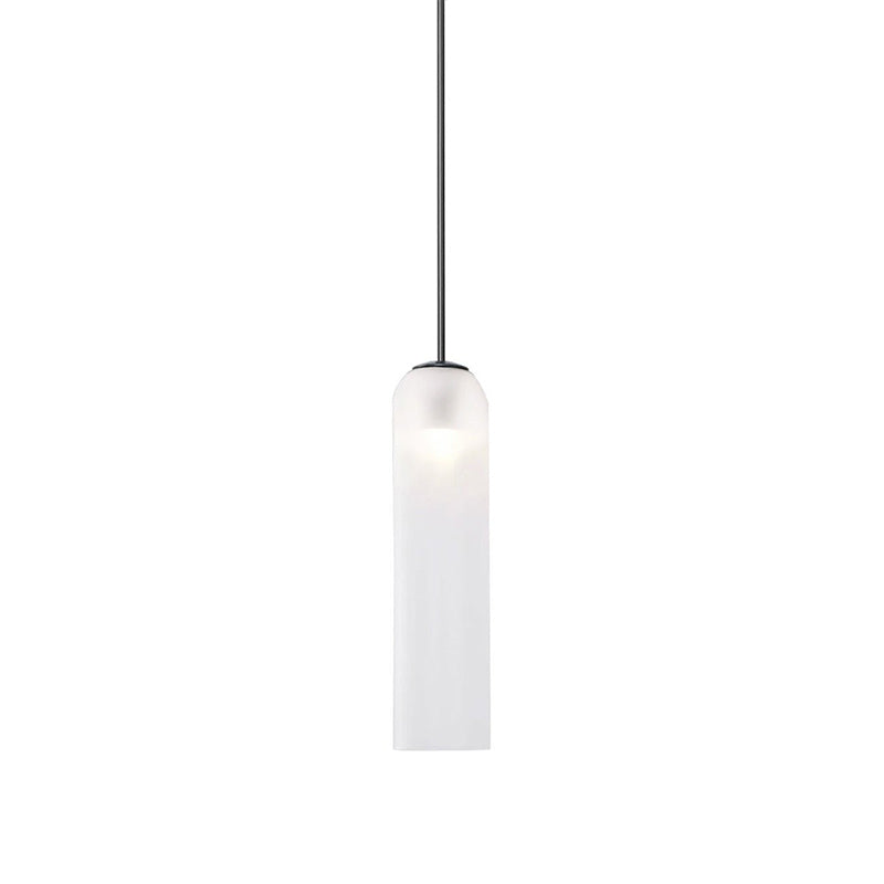 Mouth-Blown Long Tube Glass Pendant Light