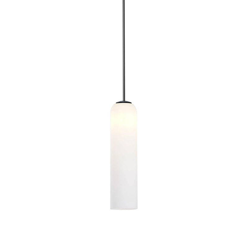 Mouth-Blown Long Tube Glass Pendant Light