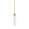 Mouth-Blown Long Tube Glass Pendant Light