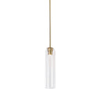Mouth-Blown Long Tube Glass Pendant Light