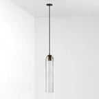Mouth-Blown Long Tube Glass Pendant Light