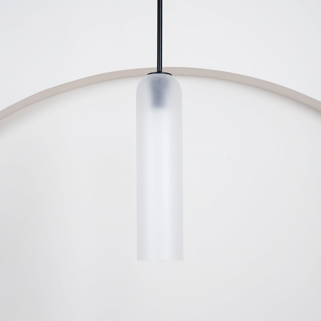 Mouth-Blown Long Tube Glass Pendant Light