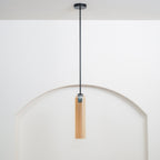 Mouth-Blown Long Tube Glass Pendant Light