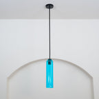 Mouth-Blown Long Tube Glass Pendant Light