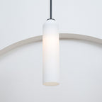 Mouth-Blown Long Tube Glass Pendant Light