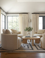 Senna Geometric Wool Rug | Hand-Knotted, Durable Design